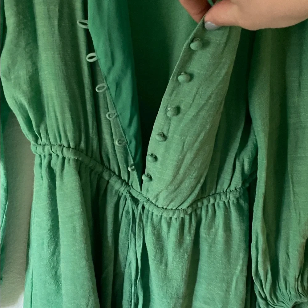 Petal & Pup Green Romper - Picture 6 of 7